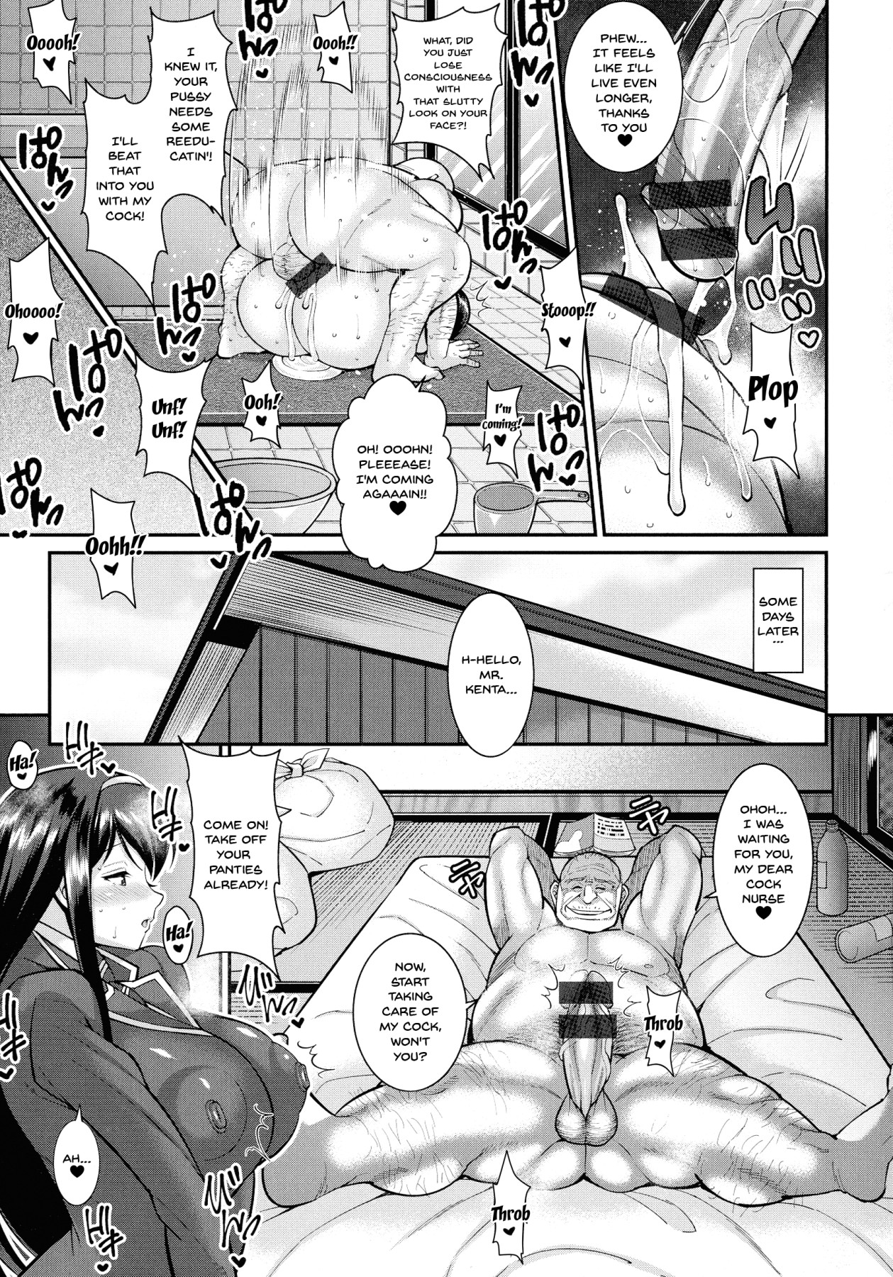 Hentai Manga Comic-Perverted JK's Impregnation Care Service-Read-19